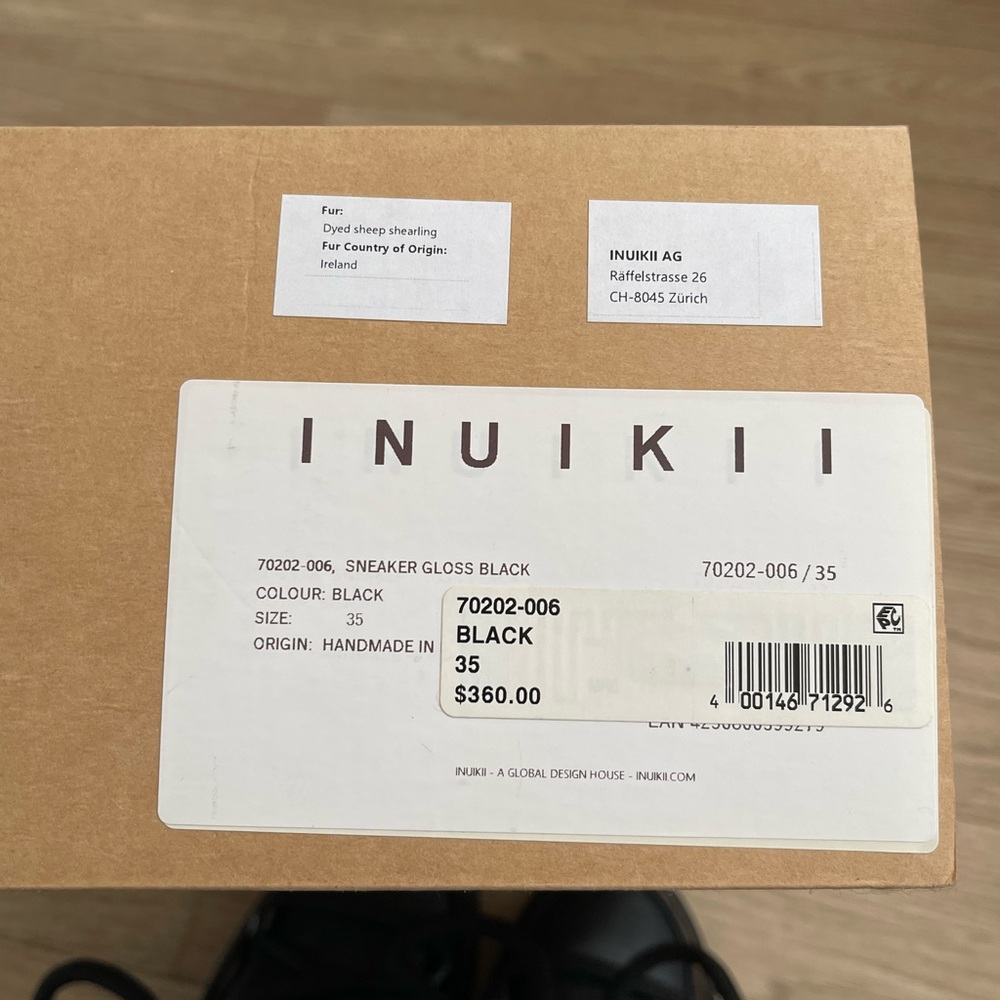Inuikii Black Gloss Boots - Picture 7 of 8
